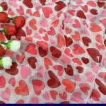 Silver Chiffon digital Print