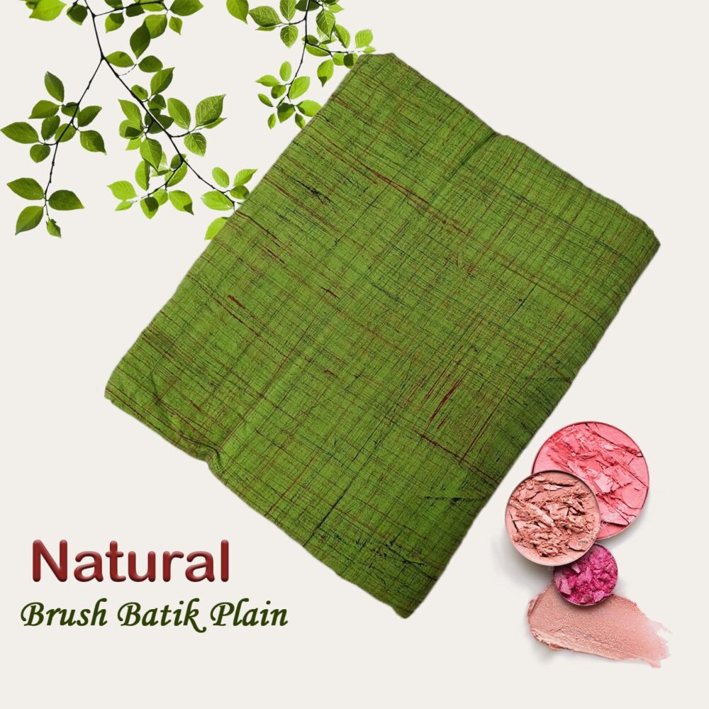 Natural brush batik Plain