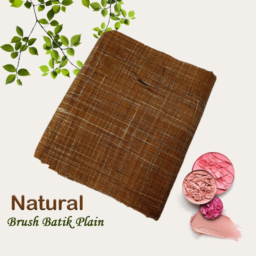 Natural brush batik Plain - Image 3
