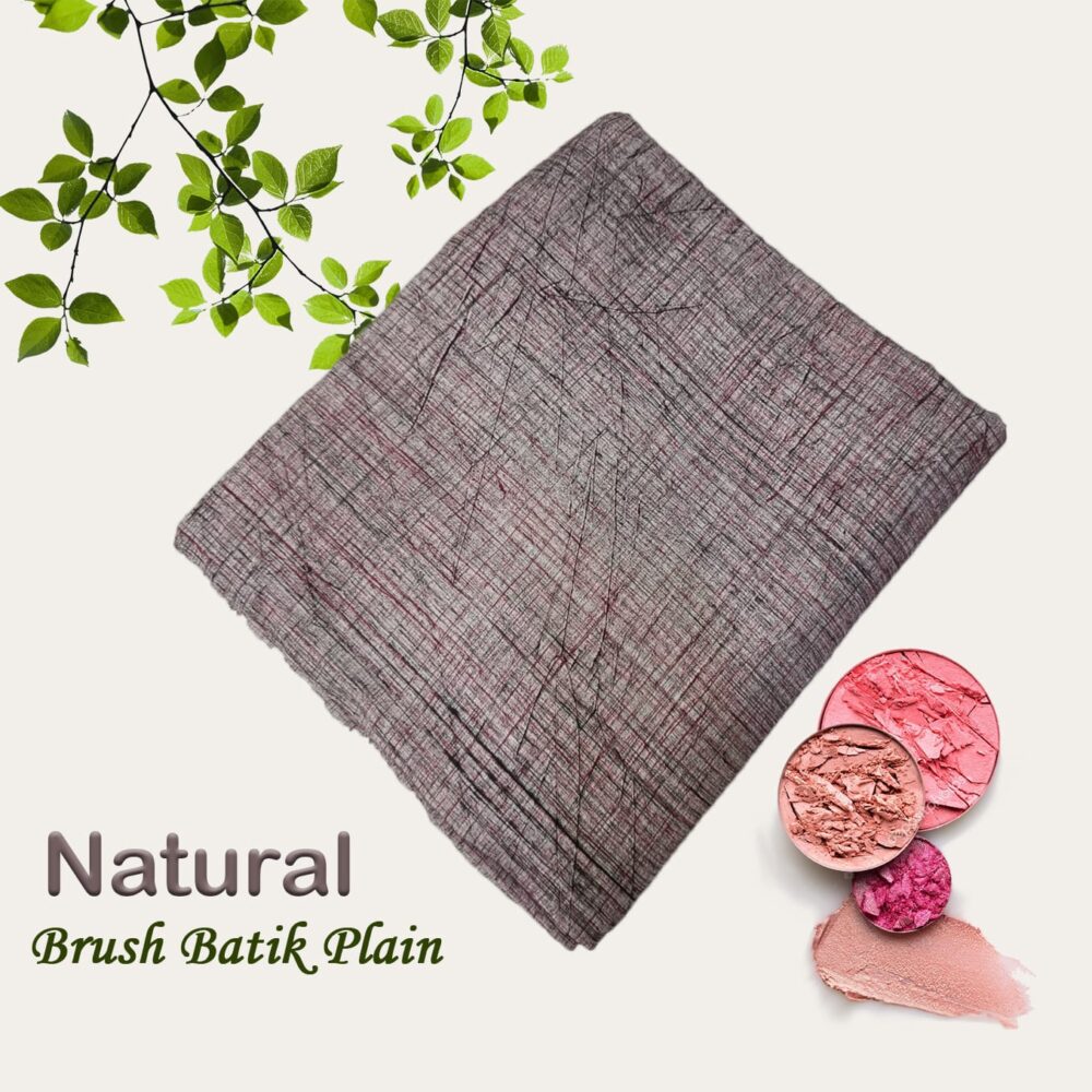 Natural brush batik Plain - Image 6