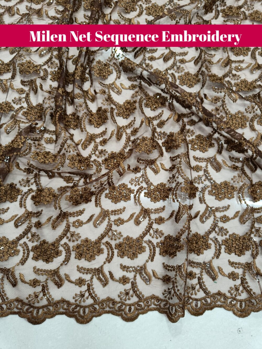 Milan Net Sequence Embroidery - Image 24