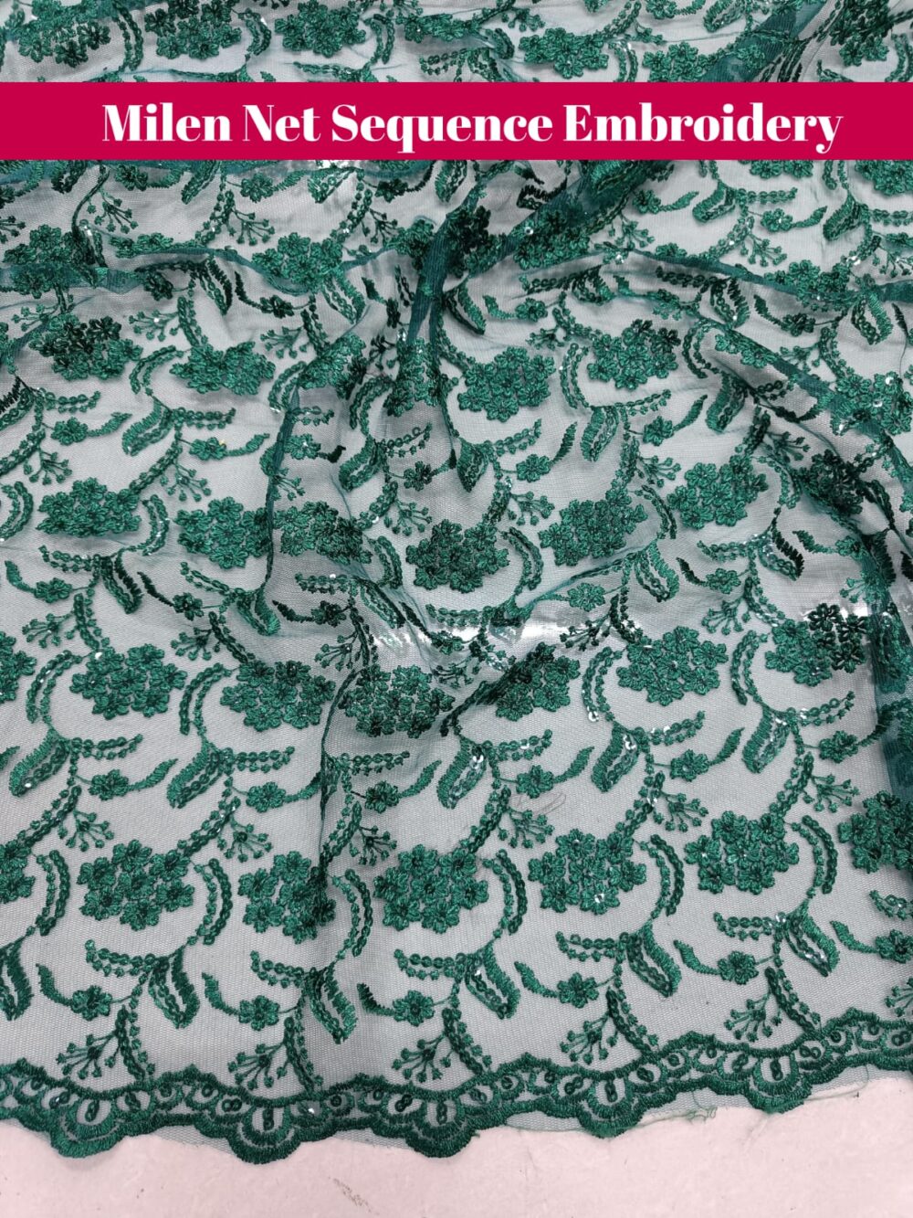Milan Net Sequence Embroidery - Image 25