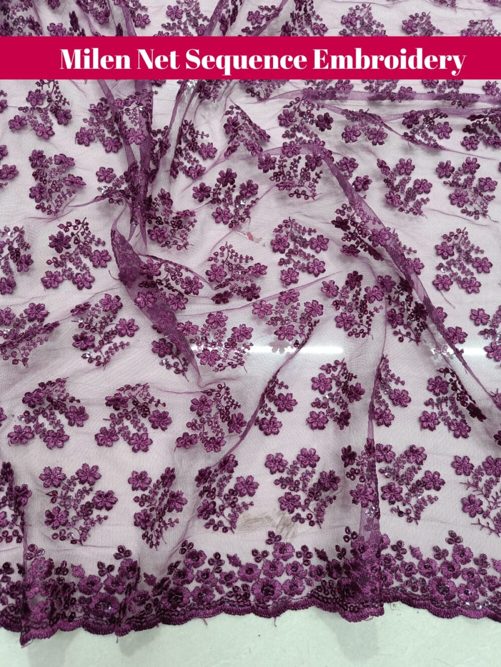 Milan Net Sequence Embroidery - Image 3