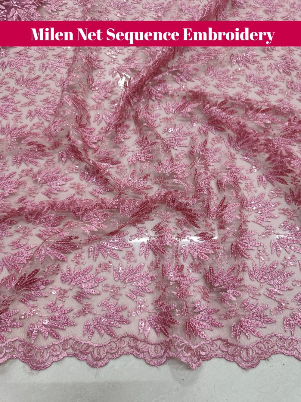 Milan Net Sequence Embroidery - Image 7