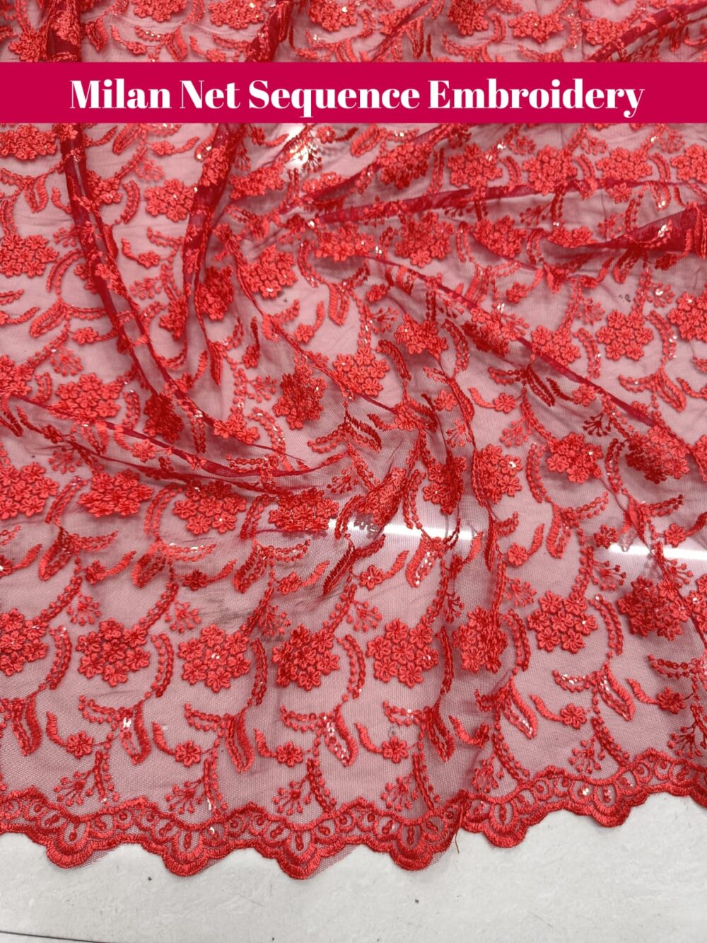 Milan Net Sequence Embroidery - Image 22
