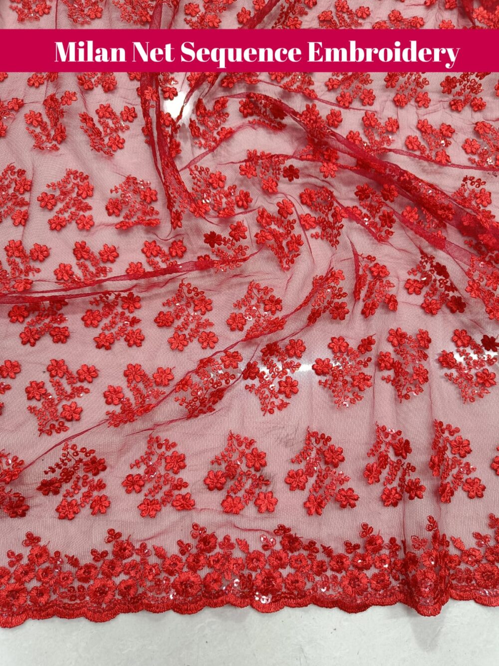 Milan Net Sequence Embroidery - Image 13