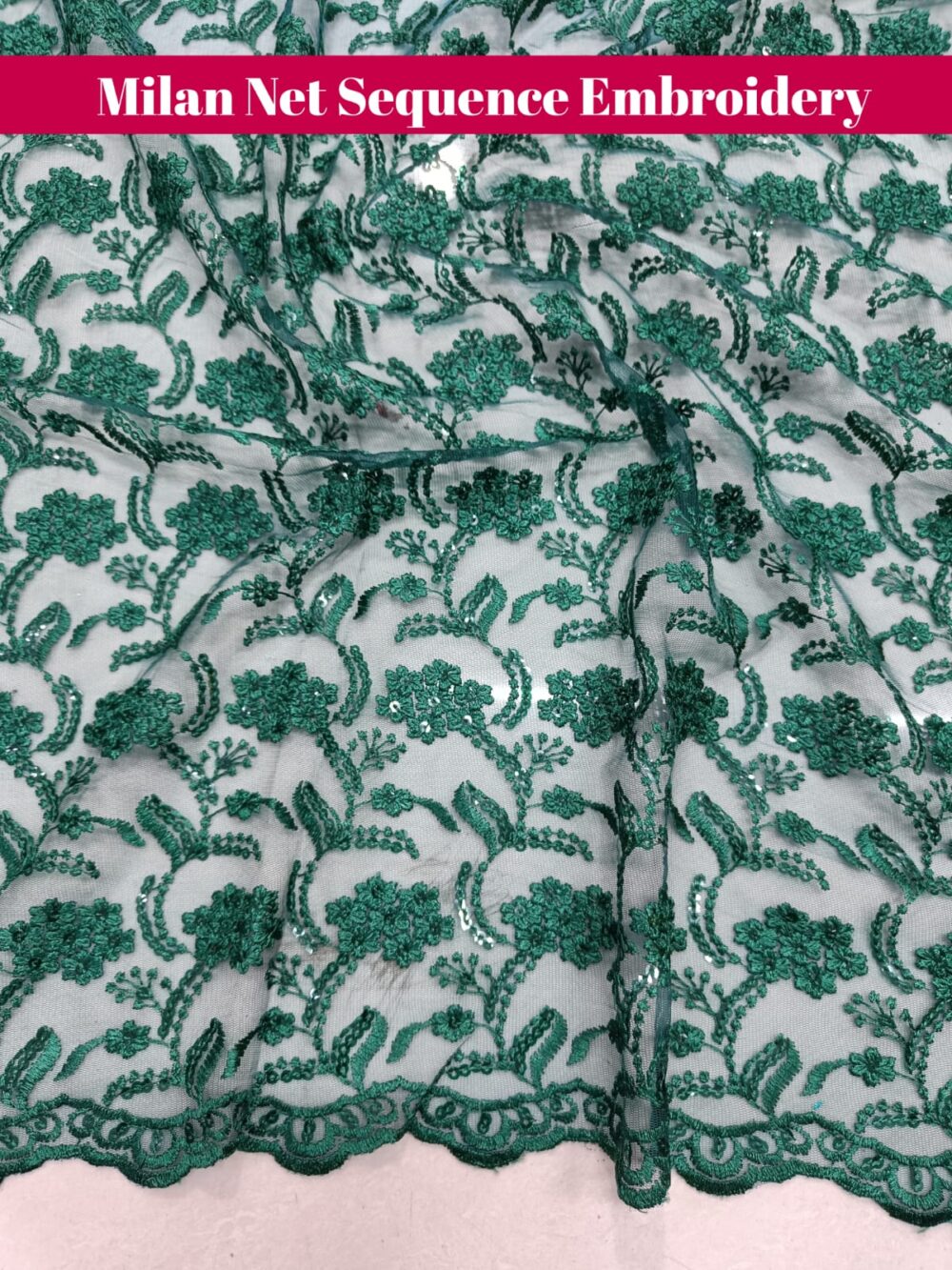 Milan Net Sequence Embroidery - Image 17