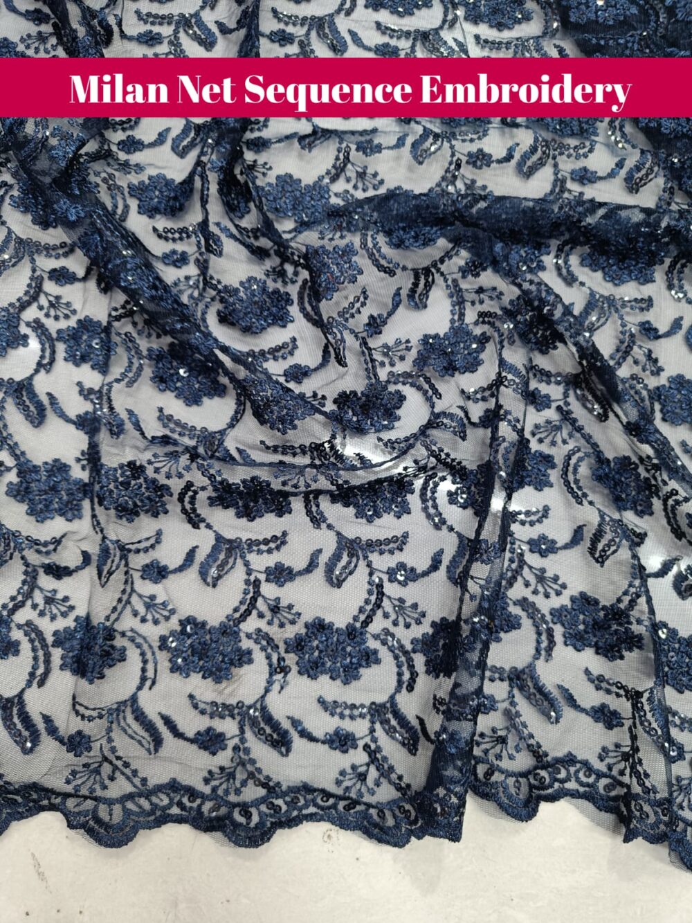 Milan Net Sequence Embroidery - Image 19