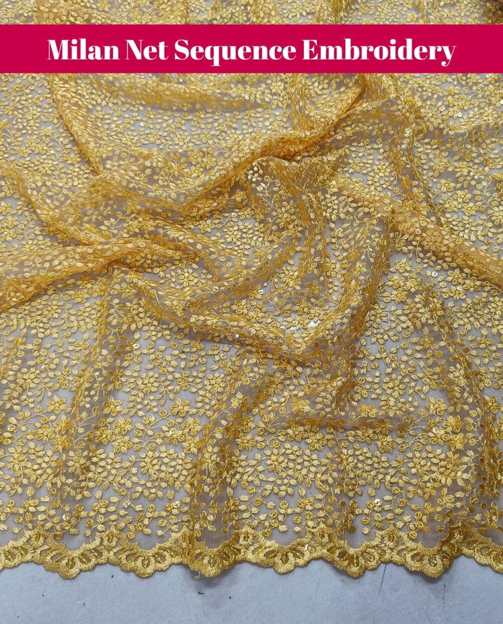 Milan Net Sequence Embroidery - Image 23