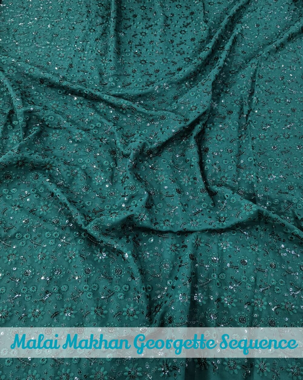Malai Makhan Georgette Sequence Embroidery - Image 11