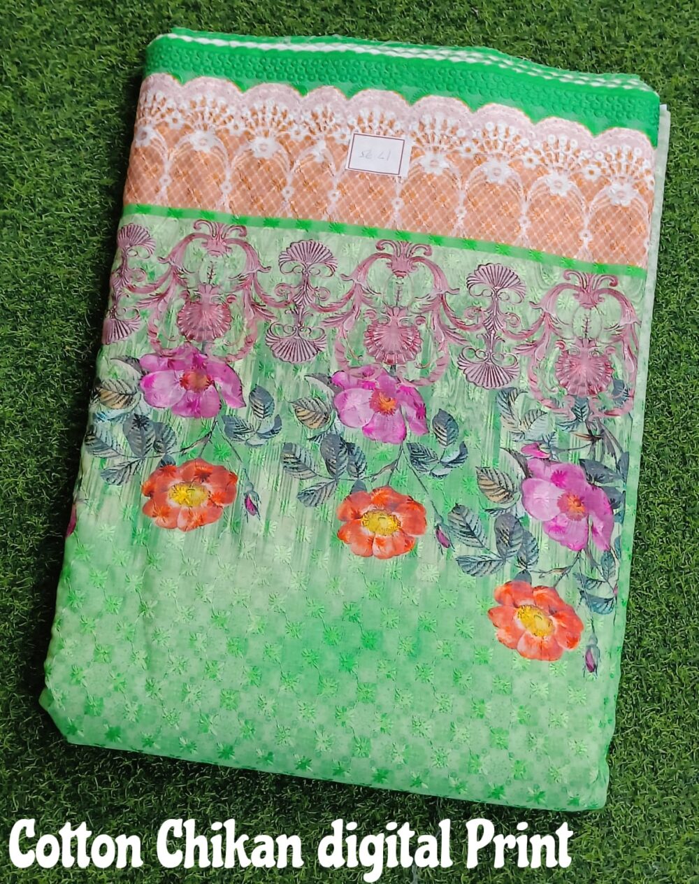 Chikan Cotton digital Print - Image 19