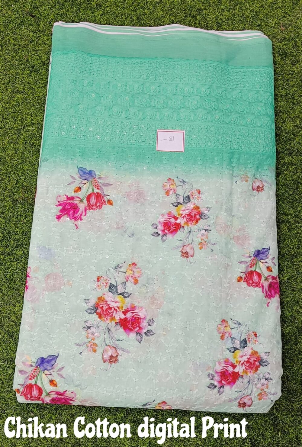 Chikan Cotton digital Print - Image 20