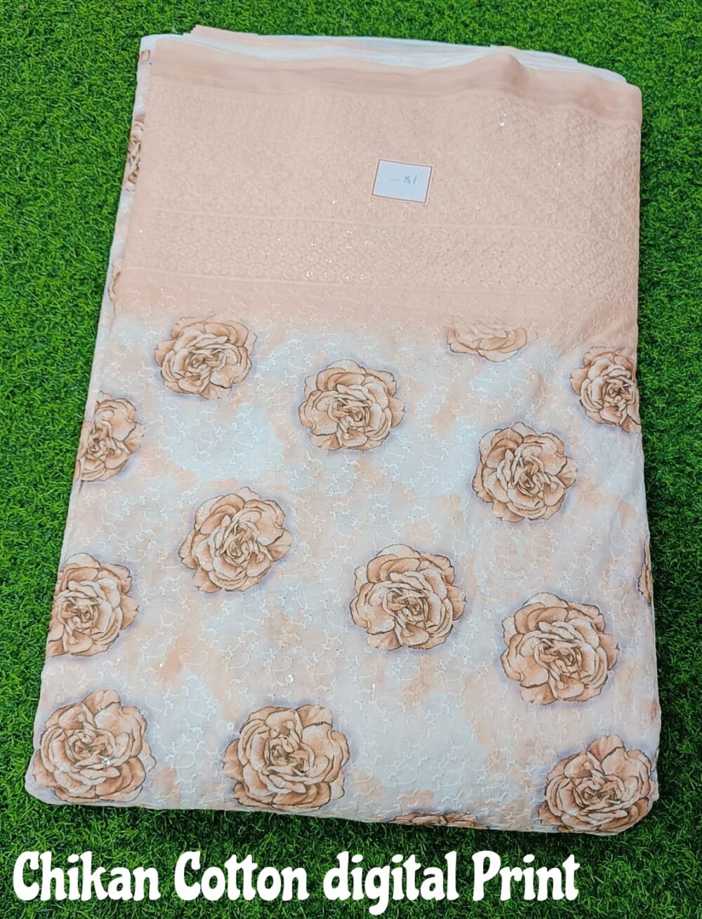 Chikan Cotton digital Print - Image 7
