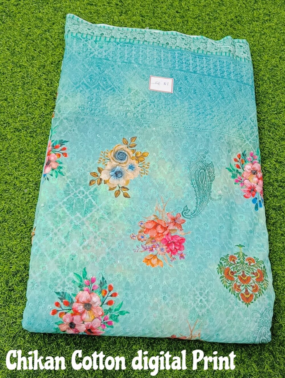 Chikan Cotton digital Print - Image 9