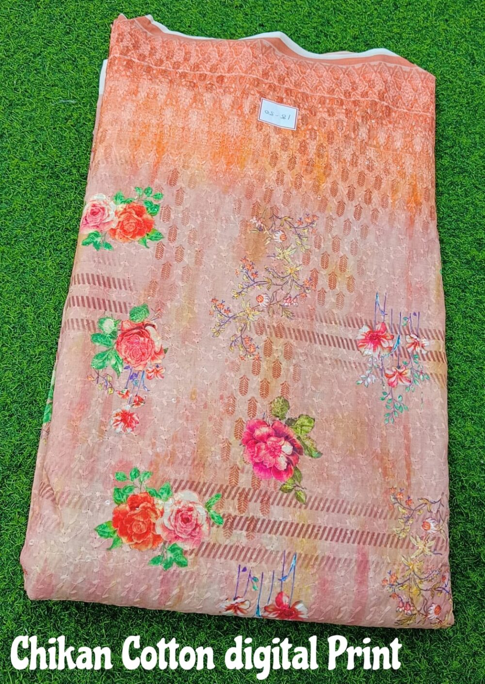 Chikan Cotton digital Print - Image 10
