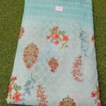 Chikan Cotton digital Print