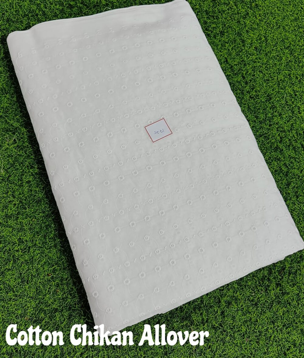 Cotton Chikan Allover