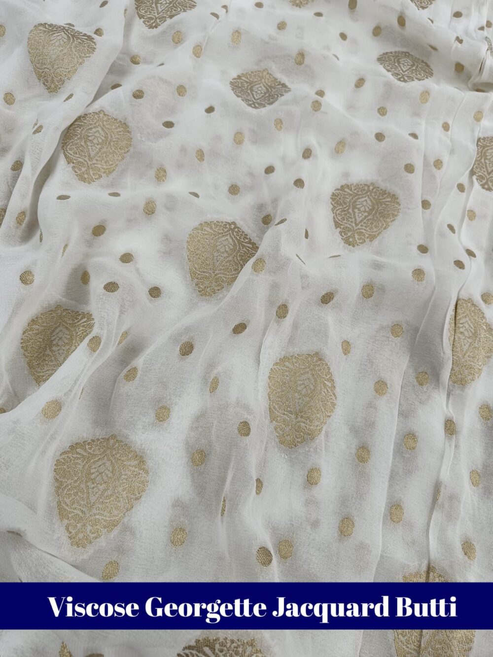 Pure dyable Georgette Jacquard - Image 3