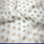 Pure dyable Georgette Jacquard