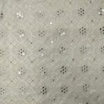 Dybel Georgette heavy Mirror Work