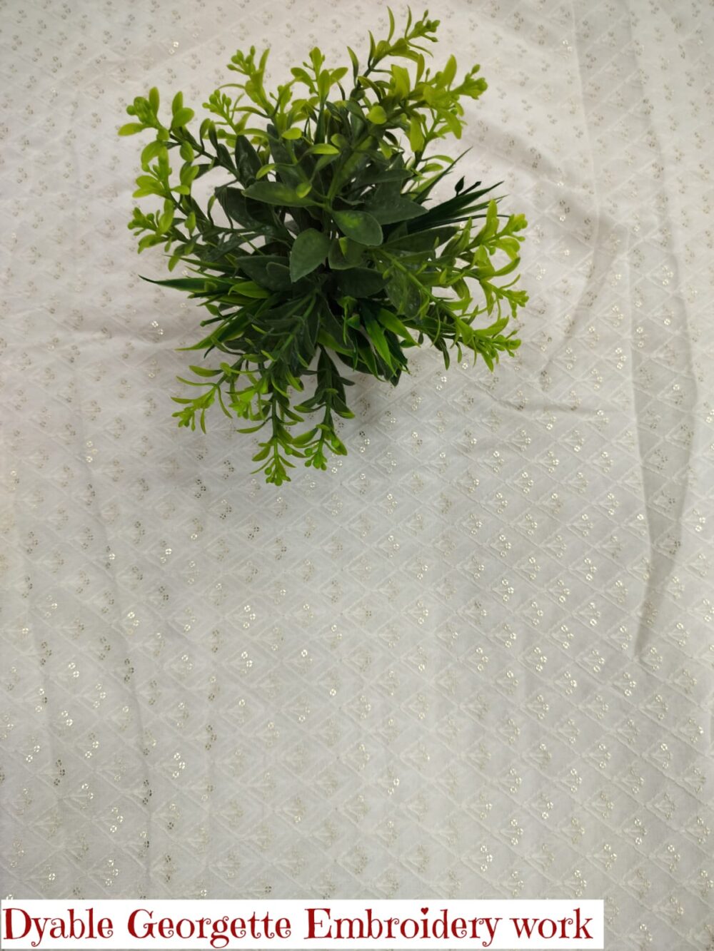 Dybel Georgette Embroidery Work - Image 13