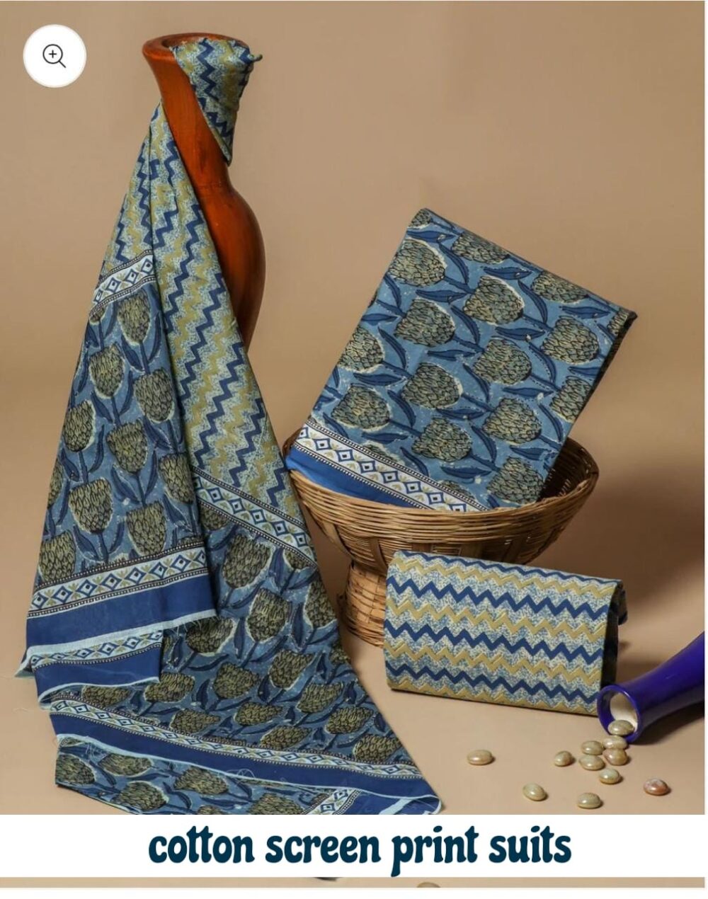 Cotton Screen Print Suits - Image 10