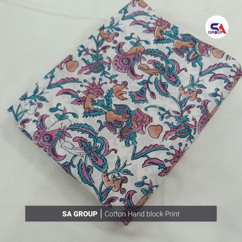Cotton Handblock Print - Image 6