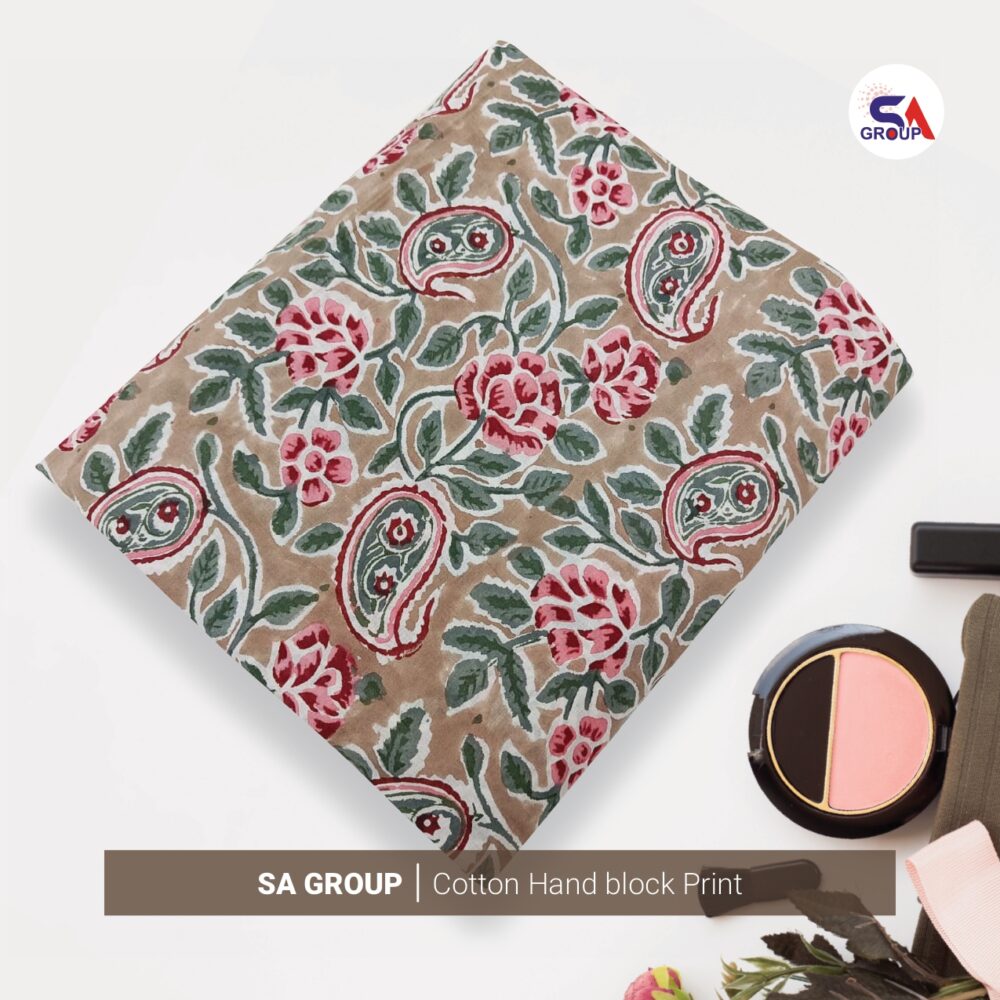 Cotton Handblock Print - Image 3