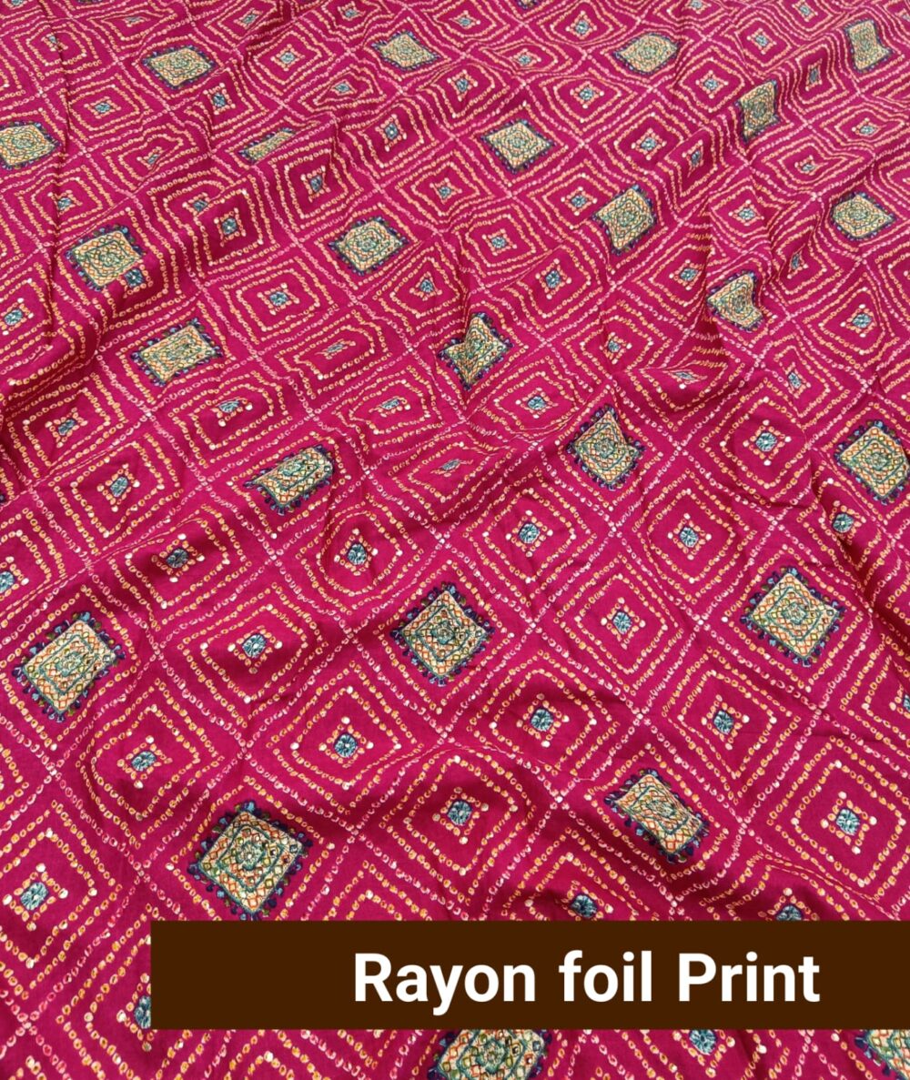 Rayon foil Print - Image 25