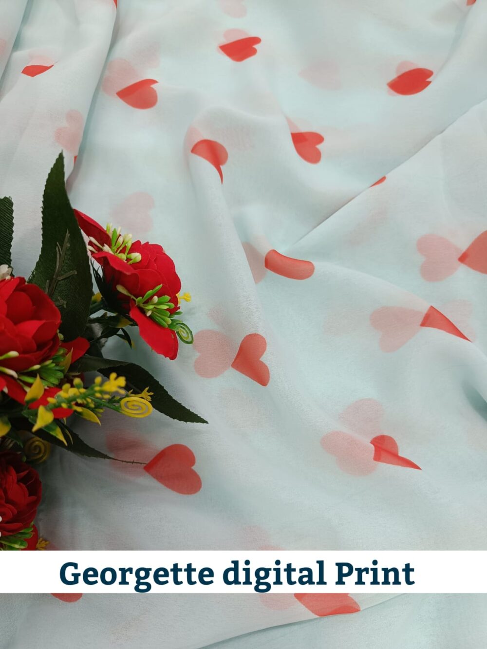 Georgette digital Print