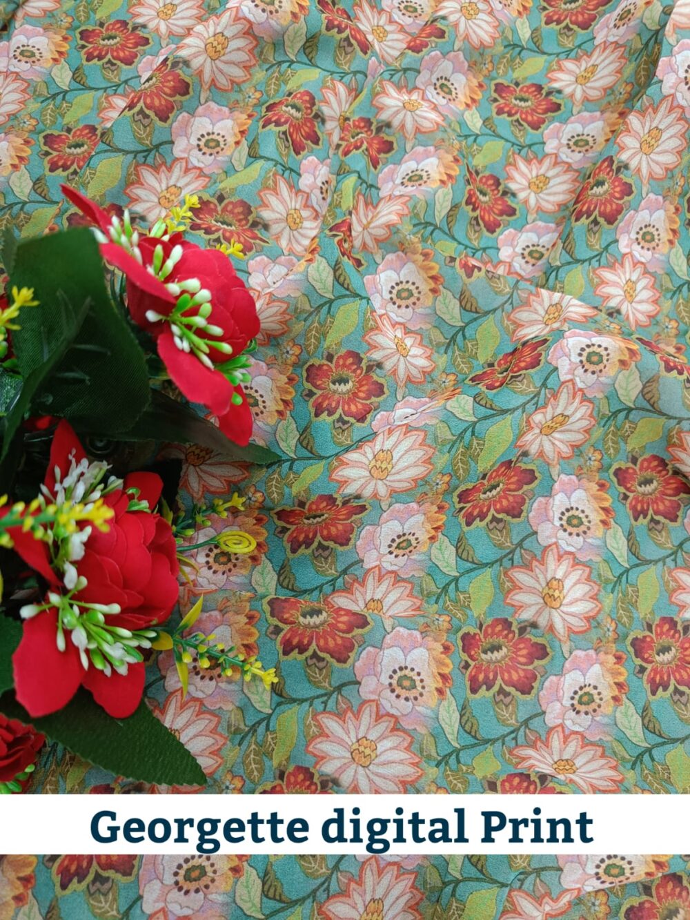 Georgette digital Print - Image 2