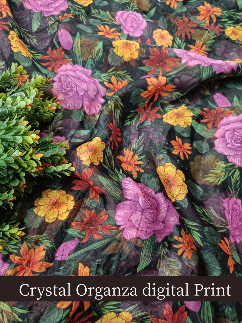 Crystal Organza digital Print - Image 10