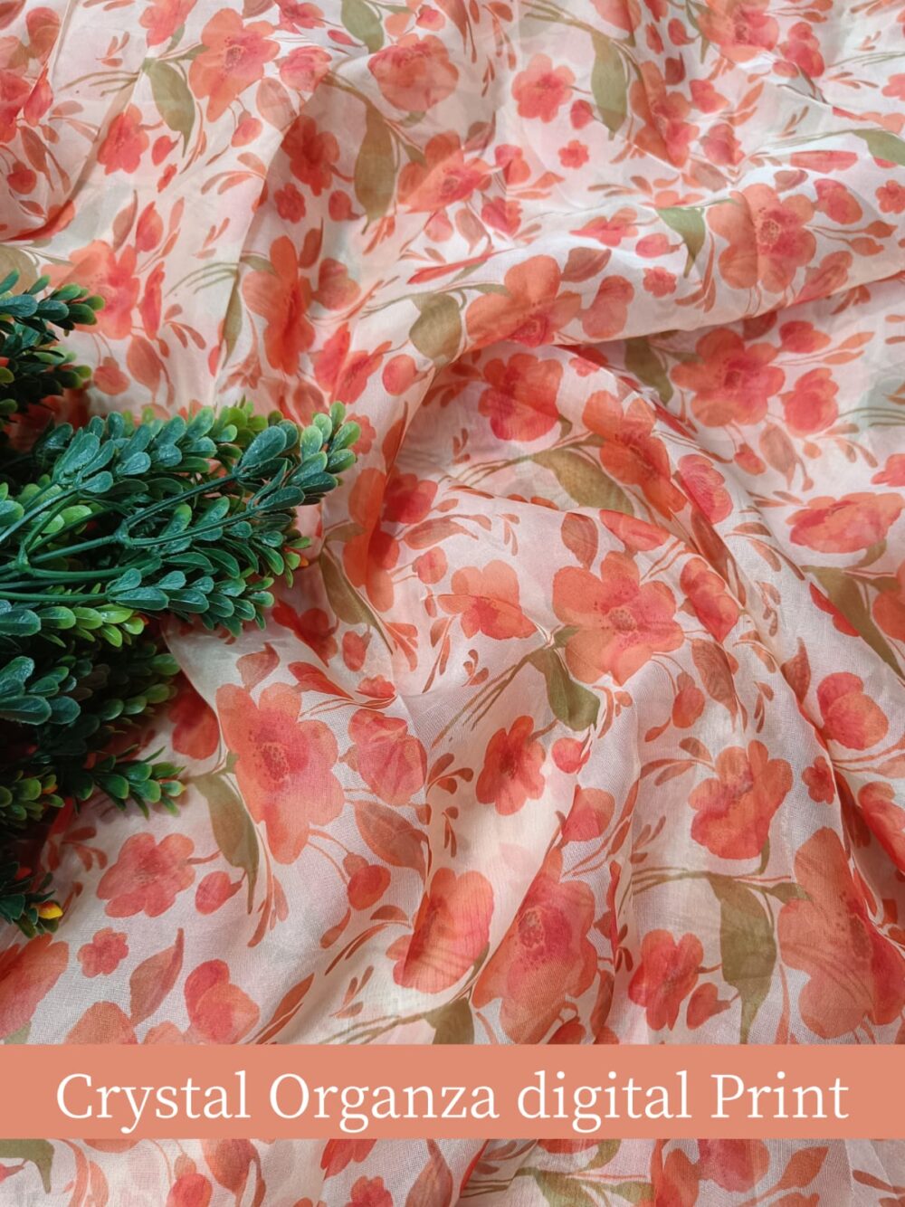 Crystal Organza digital Print - Image 5