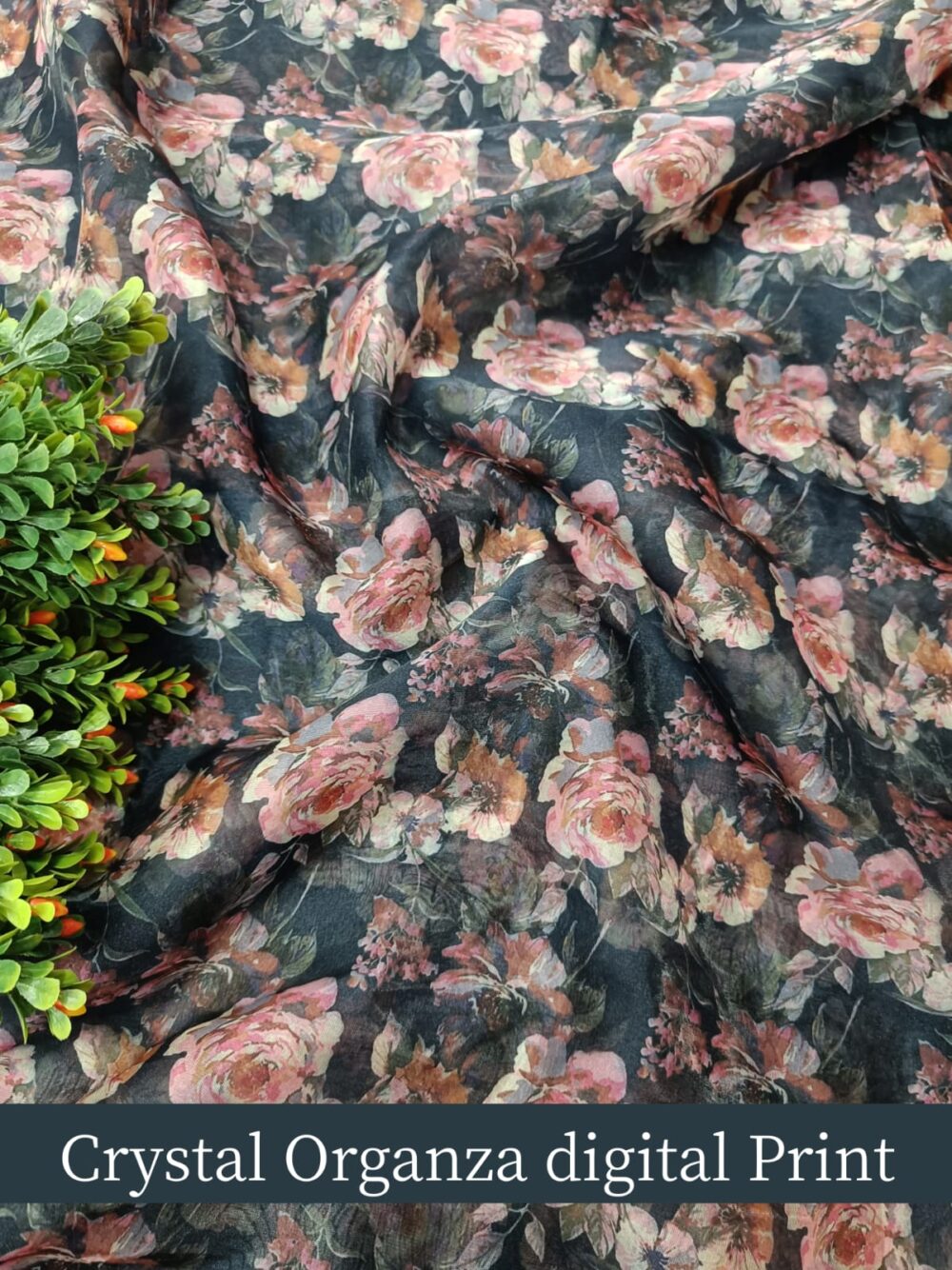 Crystal Organza digital Print - Image 3