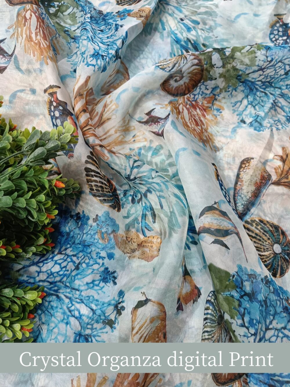 Crystal Organza digital Print - Image 2