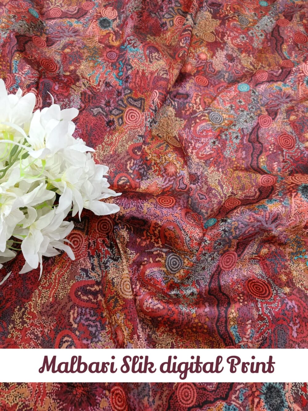 Malbari Silk digital Print - Image 20
