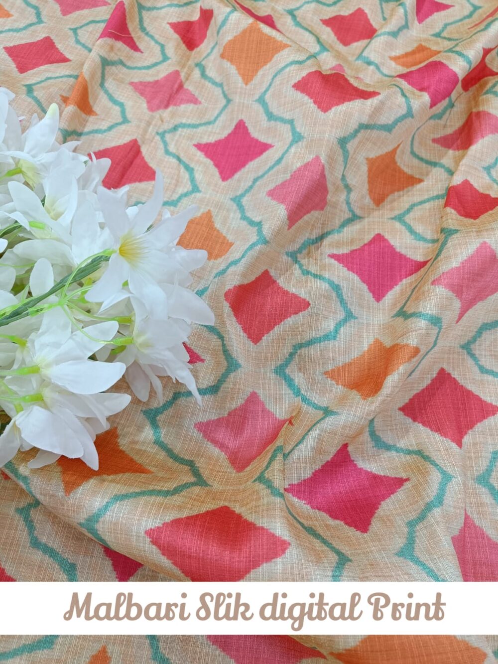 Malbari Silk digital Print - Image 14
