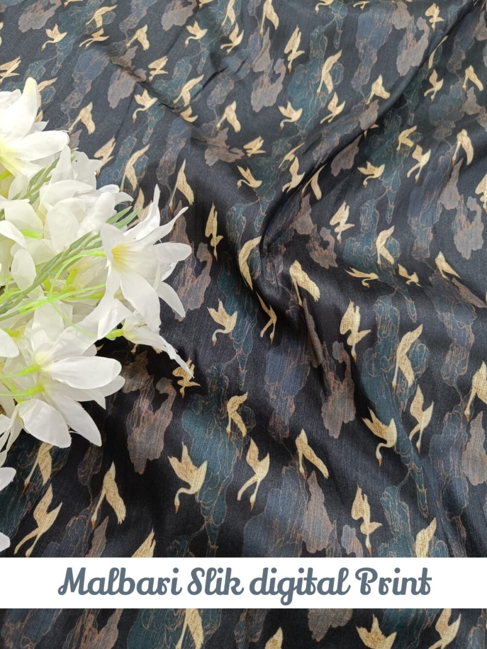 Malbari Silk digital Print - Image 12